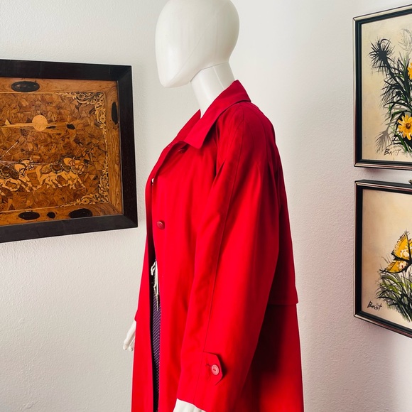 London Fog Red Women's Jacket - Picture 4 of 13